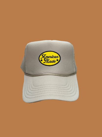 American Made (yellow) Patch Hat