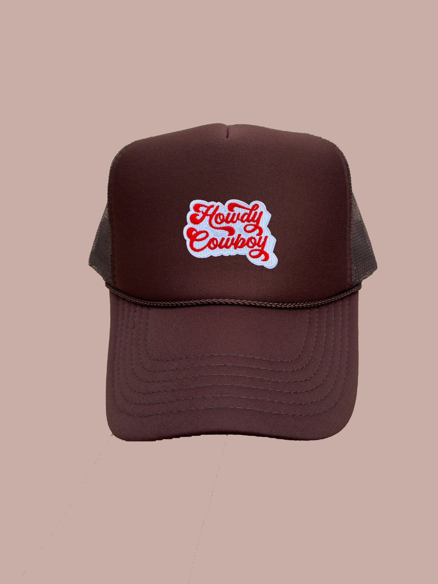 Howdy Cowboy Patch Hat