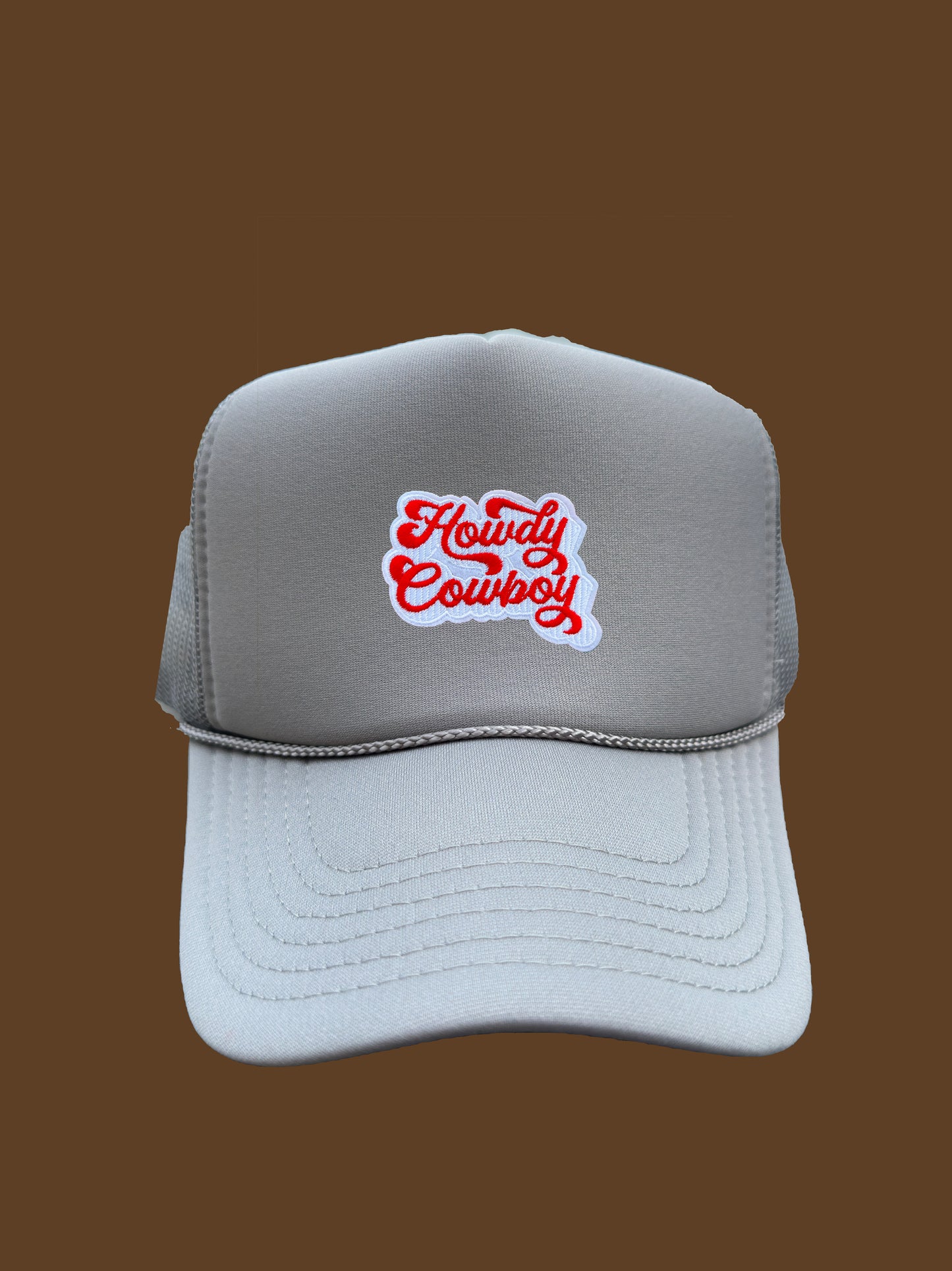 Howdy Cowboy Patch Hat